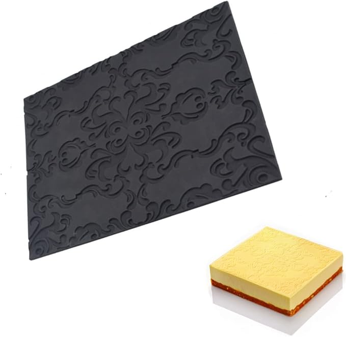 Cakes Decorations and Tools Mousse Cake Molds Silicone Baking Mats Flower Veins Mat Fondant Moulds Dessert Bakeware Pastry Mold