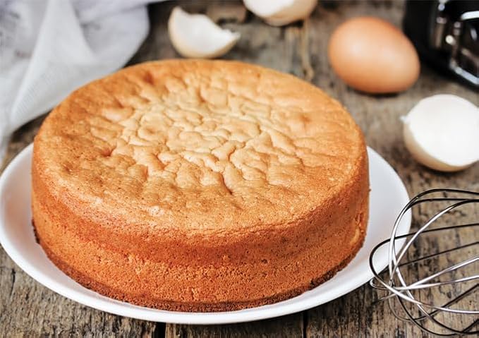 Winco Heavy-Duty Round Aluminum Layer Cake Pan, 12" x 3"