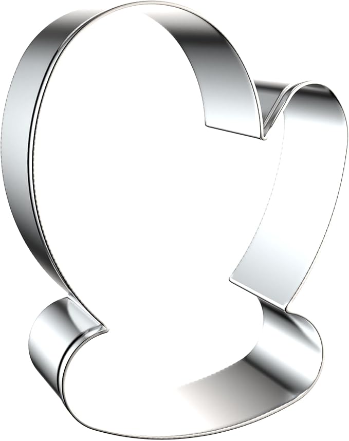 Winter Mitten Glove Cookie Cutter Set for Baking, 5/4/3/2 inch, 4 Piece, Stainless Steel