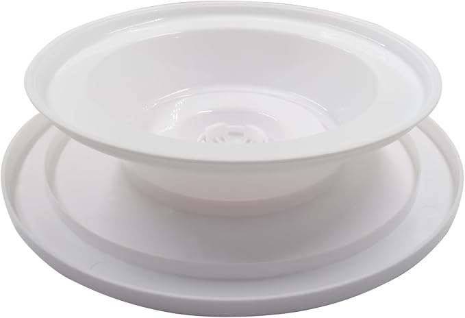 Bonsicoky Cake Stand 11 Inch Rotating Cake Turntable for Decorating, Smoothly Revolving Baking Turntable Stand for Cake, Cupcake, Cookie, Muffin, White