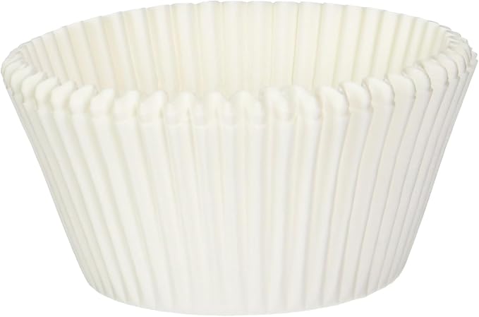 Norpro Giant Muffin Cups, White, Pack of 500