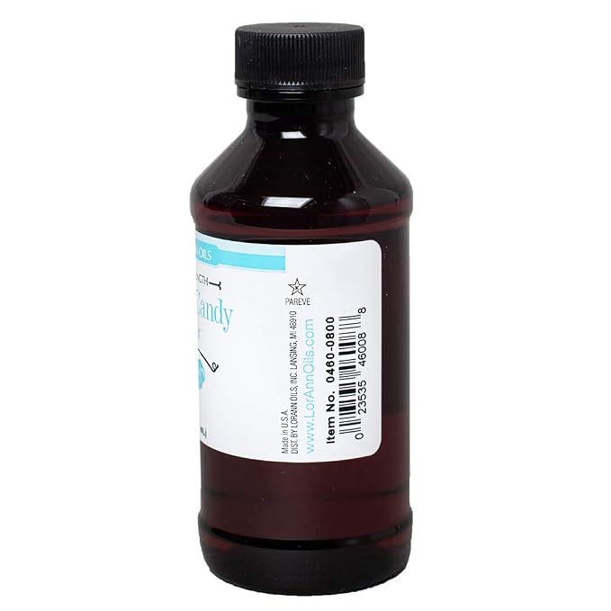 LorAnn Cotton Candy SS Flavor, 4 ounce bottle - Includes a threaded Glass Dropper