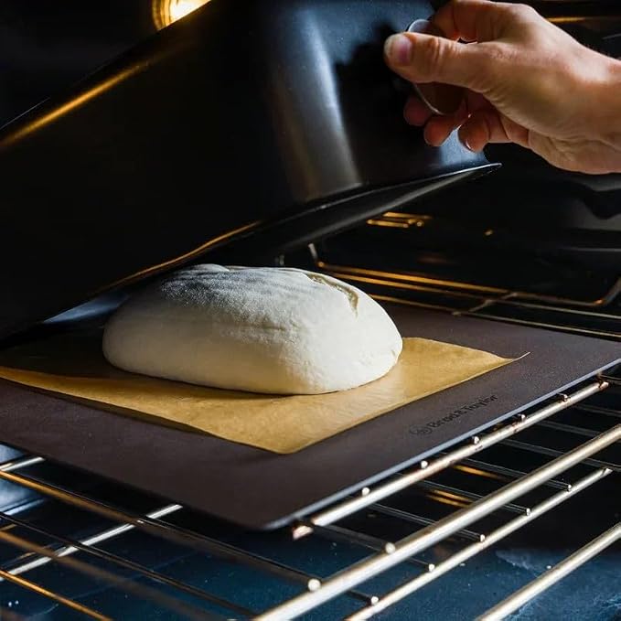 Brod & Taylor Ultralight Baking Shell for Sourdough Bread (Batard) – No Preheating Needed for Crispy Crust and Even Baking