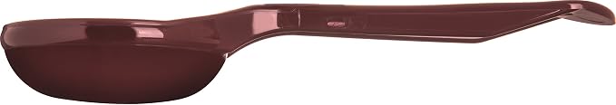 Carlisle FoodService Products Measure Miser Solid Measuring Spoon with Short Handle, 1.5 Ounces, Brown