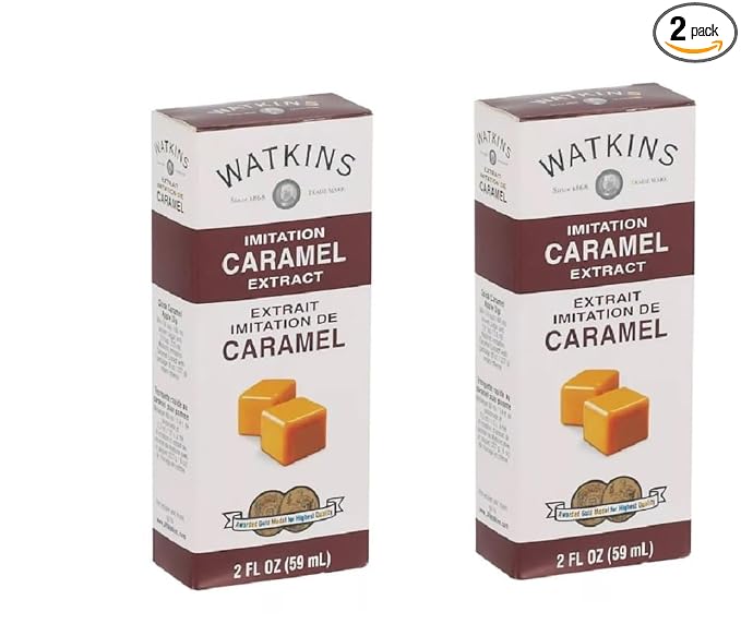 Watkins Baking Extracts - pack of 2 (Caramel 2oz)