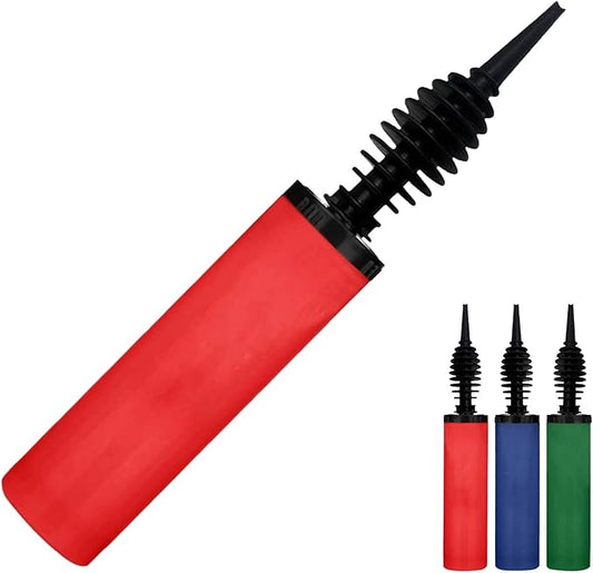 Balloon Pump, Inflator for Balloons, Toy Blower, Foil and Confetti Professional Pumper, Dual Action Hand Air Pump for Balloons.