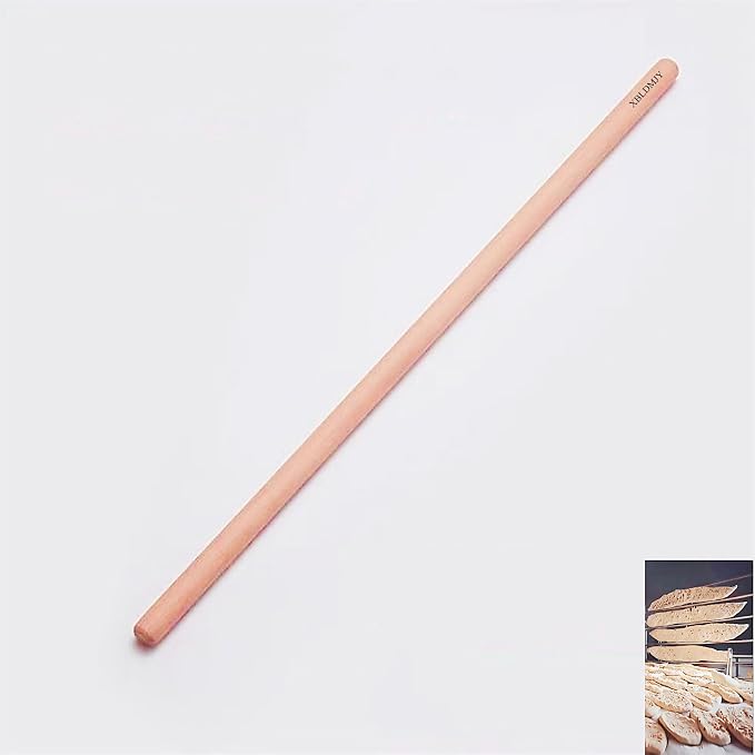 Thin Rolling Pin （90 * 2cm），Suitable for large baking projects