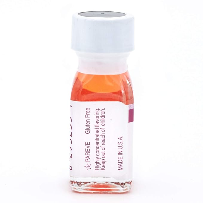 LorAnn Oils Super Strength Flavoring - Used For Candy Making, Flavoring, Baking, Hard Candy, & Flavor Oils - Bold, Natural Flavors 4X Stronger Than Extracts - Strawberry, Pack of 2, 0.125 fl oz
