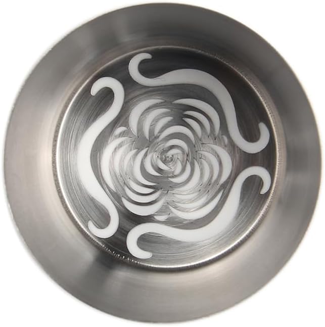 1 Piece Stainless Steel XXL Curled Edge Flower Icing Tips,Pastry Frosting Piping Nozzles for Cake Marshmallow Bouquet,Cake Decorating Tips Baking Tools,Flower Frosting Nozzles for Decorating