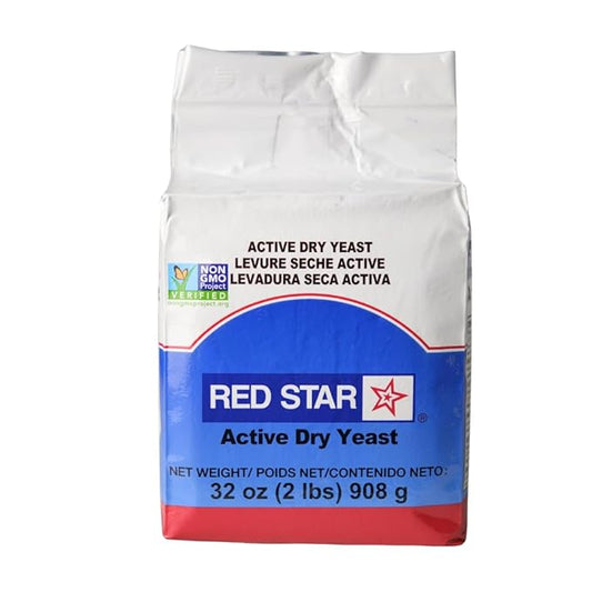 Red Star Active Dry Yeast, Value Size 1 Pack (2 Pound Ea)