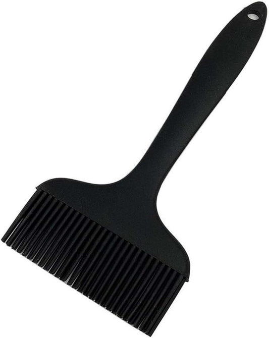 Basting Brush for Cooking, Heat Resistant Enlarged Brush Head Food Grade Silicone Effortless Cleaning Silicone Basting Brush, Dishwasher Safe Steel Core Silicone Brush for Oils Butter Marinades