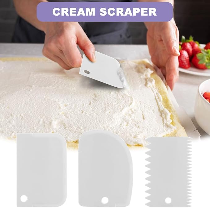 Donut Filler Injector, Cupcake Filler Tool Piping Kit, with 7 Icing Nozzles, 3 Cream Scrapers Frosting Piping Nozzles Kits, for Cake Cookie Baking