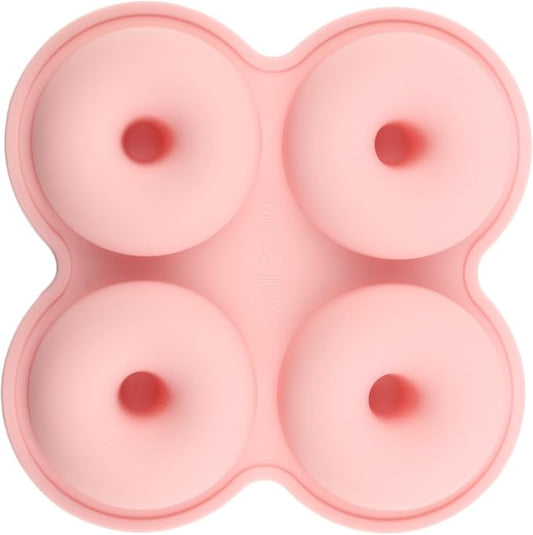 4 Cavity Donut Silicone Chocolate Molds Doughnut Pan Baking Mold For Chocolate Candy