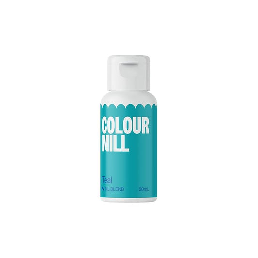 Colour Mill Oil Blend Food Coloring, 20 Milliliters Teal