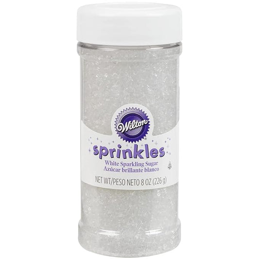 Sugar Sprinkles 8oz-White