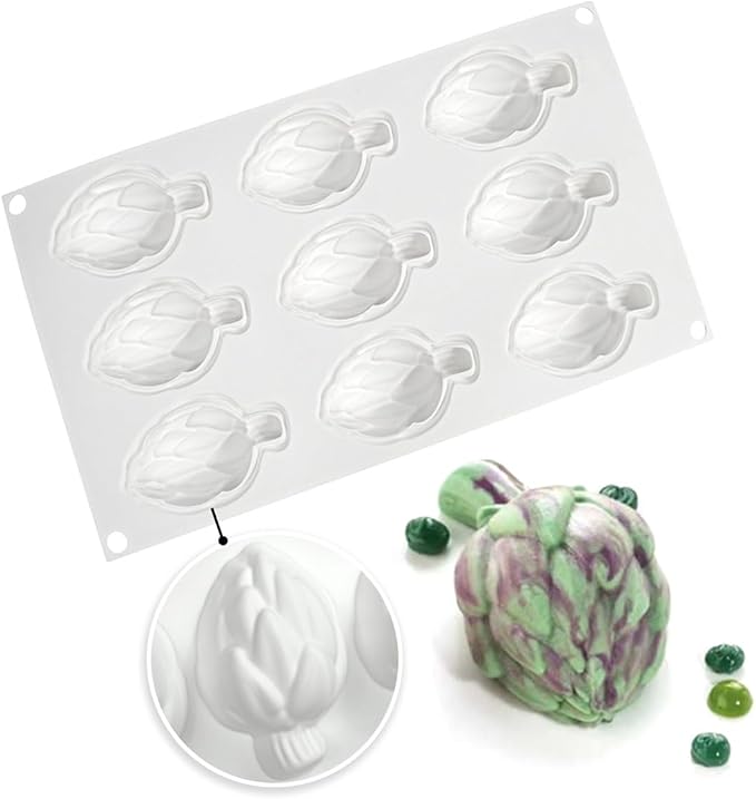 mostsom Thistle Shape Bakery Molds Silicone Baking Pan For Pastry Cake Form For Cupcake Muffin Mold Donuts Silicone Soap Mould Chocolate