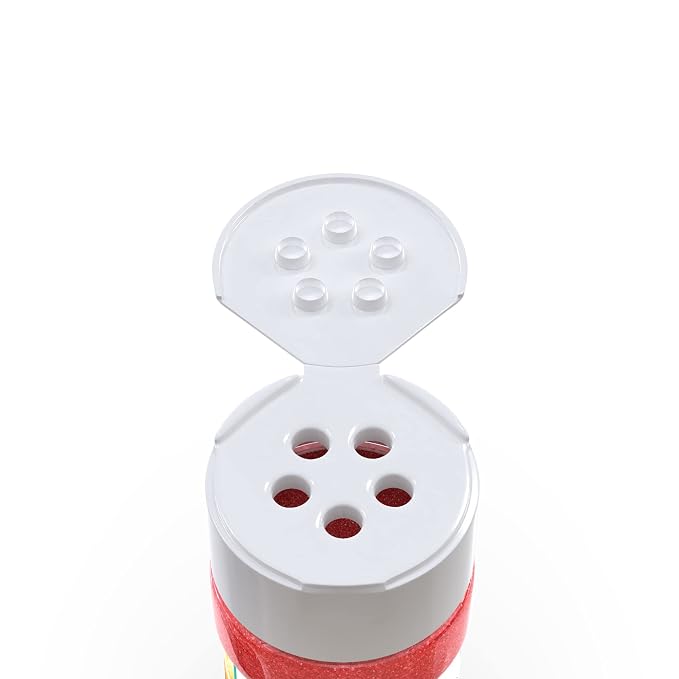 O’Creme Sanding Sugar for Cookie Decorating – Eye-Catching Red Sugar Crystals for Unique Cake Toppings – Extra Sugar for Cake Toppings, Cupcakes and Cookies – Ideal Decoration Solution - 4 Ounce, Red