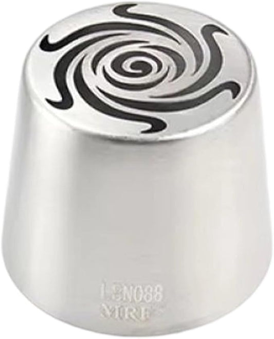 Extra Large Russian Piping Tip, Stainless Steel Flower Piping Tips Floral Icing Nozzles for Cake Decorating, Frosting, Cream Flower DIY Cookies