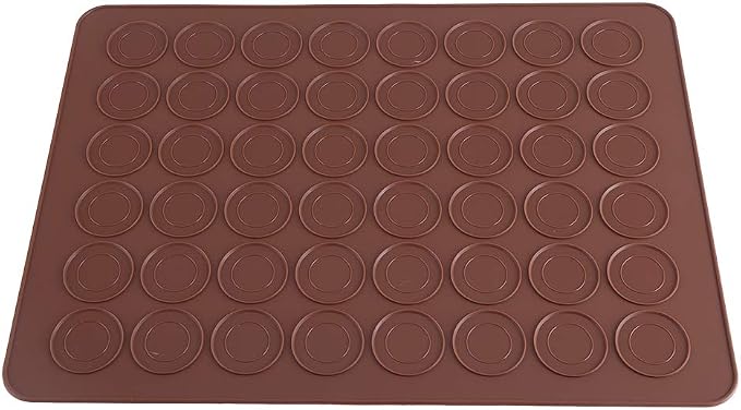 Macaron Silicone Baking Mats Kit, Food Grade Silicone Macaron Silicone Mat, Macaron Baking Kit Tray Set w. non stick reusable Macaroon Baking Supplies