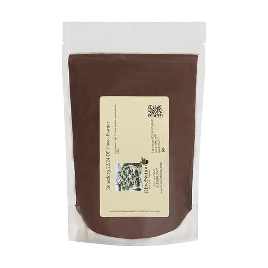 Bensdorp 22/24 DP Cocoa Powder - 176 oz | High Fat Alkalized Unsweetened Cocoa for Brownies, Cakes, Cookies, Frosting, Fillings, Ganache, Confections, Candy, Beverages