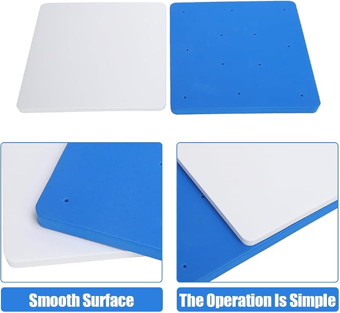 Tiiyee Sugar Flower Foam Pad, Fondant Cake Decorating Modelling Sponge Mat | Food Grade Non Stick Drying Tray for Leaves Leaf Making Accessories Kit Gum Craft Paste Clay Tool DIY Baking Art Decoration
