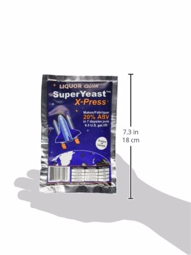 Liquor Quik Super Yeast X-Press (Makes 6.5 U.S. gal./25L)