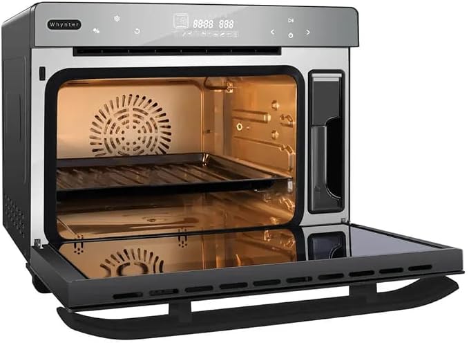 Whynter Combi oven 10-in-1 Multi-Function Steam,Air Fryer, Broil, Bake, Yogurt Maker, Dehydrator, 2026 Edition, Intelligent Convection 40 Quart Large Capacity Counter Top TSO-488GB-2