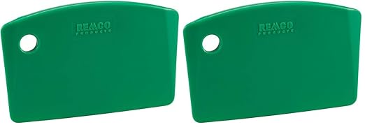 Remco 69592 Scraper,Bench,5.5",PP,Green (Pack of 2)