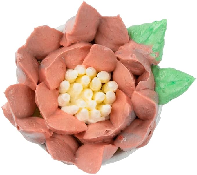 Restaurantware-Russian Piping Tip, 1 Petal Cake Decor Piping Tip - #48, Corrosion-Resistant, Stainless Steel Decorating Tip For Frosting, Dishwashable, Decorate Cupcakes, Cakes, or Cookies