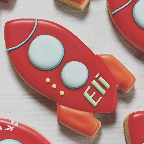 Ann Clark Space Rocket Cookie Cutter, 4-1/8" Made in USA