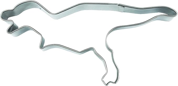 Dinosaur Cookie Cutters Set,5 PCS Set Dinosaur Shaped Stainless Steel Molds for Cookies,Biscuit,Vegetable,Fruit,Baking Pastries Doughs