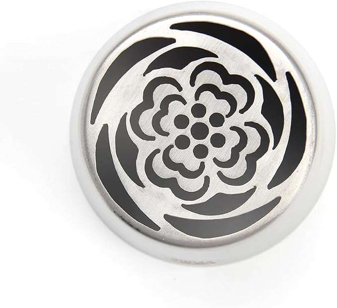 1 Piece Stainless Steel XXL Russian Flower Icing Tip,Pastry Frosting Piping Nozzle for Cake Marshmallow Bouquet, Flower Frosting Nozzles for Decorating,Cake Icing Tips