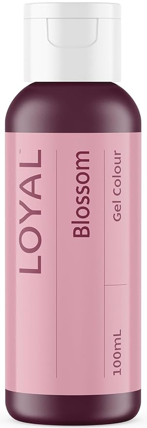 Loyal Gel Food Coloring | Vibrant Color for Buttercream, Fondant, Royal Icing, Gum Paste, Marzipan and Cake Batter | Gel-Based Concentrated Food Dye - 100ml Blossom