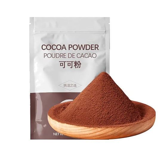 SIJIYUNLI-Cocoa Powder 100g/3.52oz Easy to make delicious ingredients suitable for baking, latte, smoothies