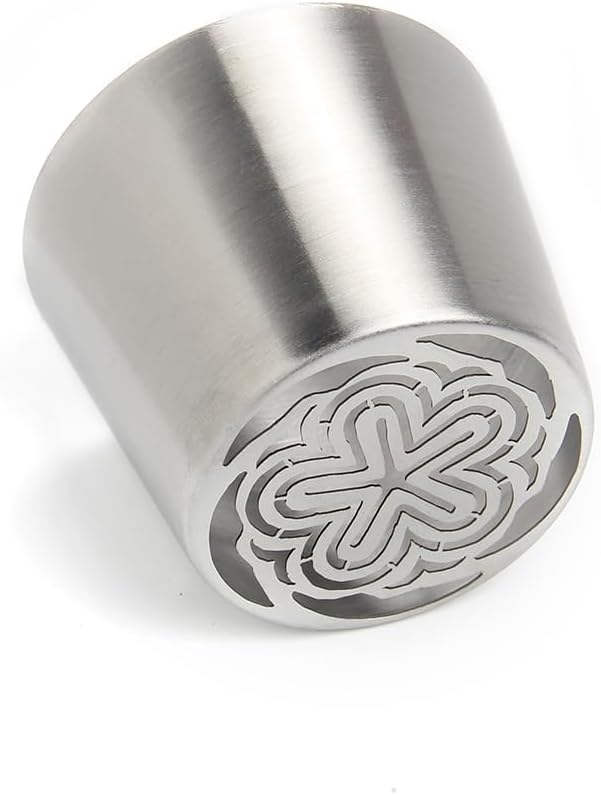 Extra Large Russian Piping Tips - Stainless Steel Flower Nozzles Set for Cake Decorating, Rose & Floral Icing Tips for Cupcakes, Cookies Professional Baking Tools (XXL, Style 62)