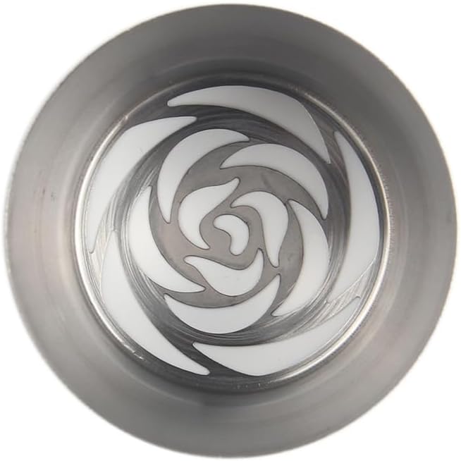1 Piece Stainless Steel XXL Russian Flower Icing Tip,Pastry Frosting Piping Nozzle for Cake Marshmallow Bouquet, Russian Flower Piping Tips Baking Tools for Cake Decoration,Cake Tools