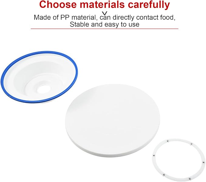 Cake Stand, 11 Inch Rotating Cake Turntable, Turns Smoothly Revolving Cake Spinner Stand,Cake Decorating Stand Plastic Cake Turntable Rotating Cake Base for Cake Frosting