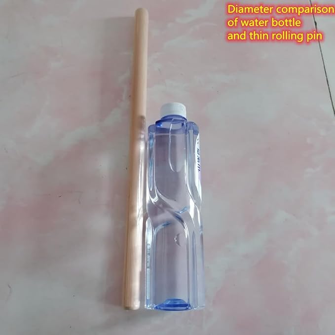 Rolling Pins For Baking Ultra Thin,3/4 Inch Diameter,Long 27.5 Inch,(70 * 2cm)