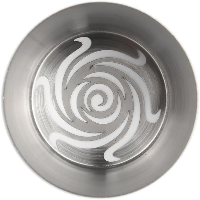 1 Piece Stainless Steel Extra Large Swirl Flower Icing Tip,Cake Decorating Piping Nozzle for Cupcakes Bouquet,Pastry Frosting Russian Piping Tip,Bakery Candy Craft Tools