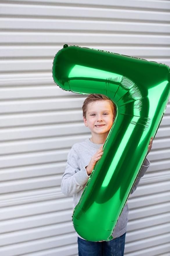 40 Inch Dark Green Numbers 9 Balloon, Balloons Decorations for 9 19 90 Birthday Party, Engagement, Wedding, Graduations, Photo Shoot Supplies