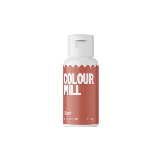 Colour Mill Oil Blend Food Coloring, 20 Milliliters Rust