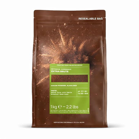 Extra Brute Cocoa Powder – Dutch Processed – 2.2 lb (1 kg) Bag