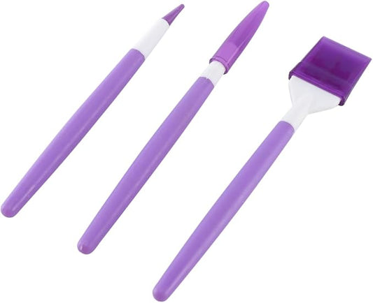 1set Sugar Stir Needles for Cake Decoration Cake Carving Tools Kit Easy Use Fondant Modeling Pens for Bakers for Home Baking and Crafting