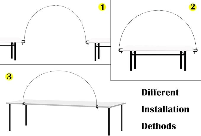 LANGXUN 12ft White Table Balloon Arch Kit, Balloon Arch Stand Frame For Birthday Party Wedding and Graduation Decorations, Christmas Decort Baby Shower Bachelor Party Supplies