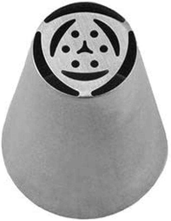 Russian Nozzle Piping Tip Stainless Steel by Chef Collection (1, O4)