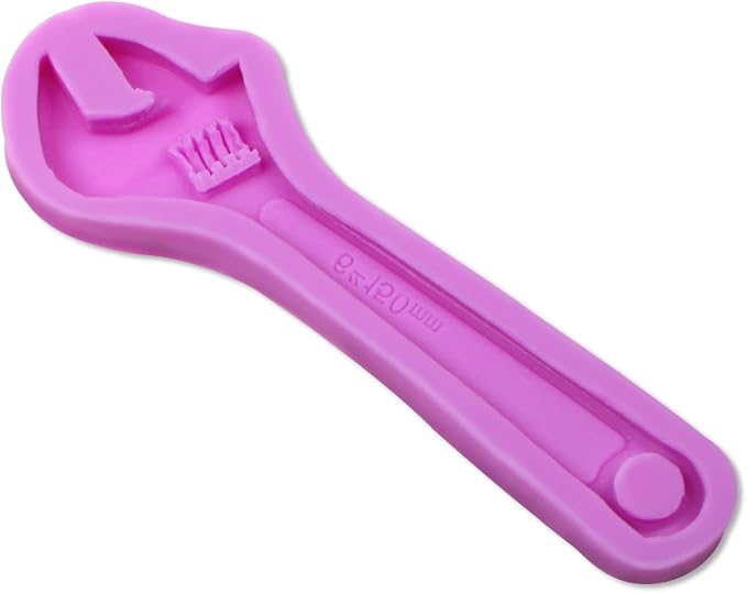 Construction Tools Silicone Molds, Hand Tools Chocolate Molds | Wrench Chocolate Molds, Ladder Screwdriver Scissor Fondant Baking Molds for Cake Decoration Cupcake Topper Candy Clay Resin