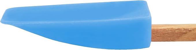 R&M International Mini Silicone Spoon/Spatula, 7.75", Blue