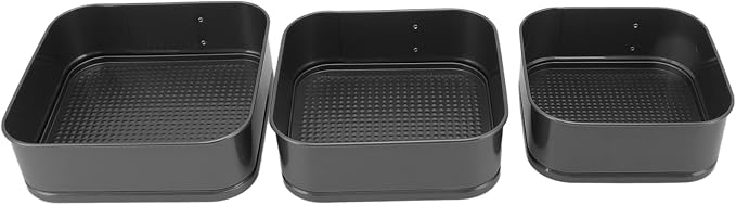 Sorandy Springform Cake Pan, Nonstick Removable Bottom Leakproof Cheesecake Pan with Stainless Steel Spring Buckle, for Baking Cheesecake Pizza Bread Cakes (18/20/22)