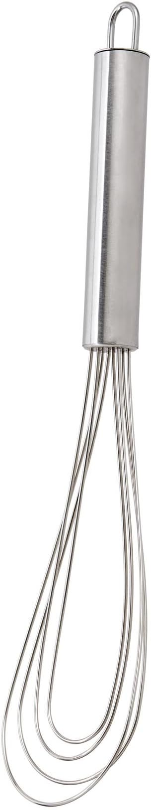 Mrs. Anderson’s Baking Flat Roux Whisk, Stainless Steel