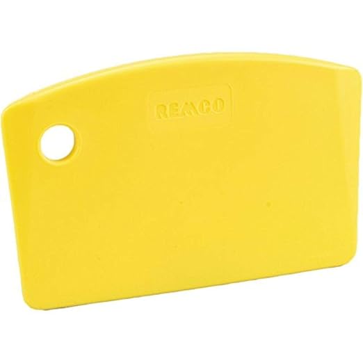 Remco 69596 Scraper,Bench,5.5",PP,Yellow